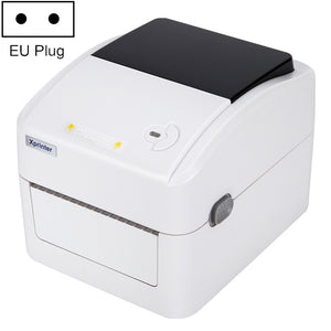 Xprinter XP-420B 108mm Express Order Printer Thermal Label Printer, Style:USB+LAN Port(EU Plug)