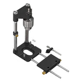 Accurate Positioning Belt Drilling Wood Drill Woodworking Locator Accessories Tool,Style: Plastic (Black)
