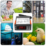 Aquarium Incubation Seafood Machine Electronics Number Microcomputer Temperature Controller Switch(12V)