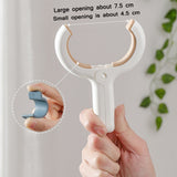 Blue Household Plastic Windproof Sheet Fixed Clothespin Hanger Clip