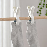Blue Household Plastic Windproof Sheet Fixed Clothespin Hanger Clip