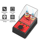 ANCEL Automotive Double Hole Spark Plug Flashover Tester, EU Plug