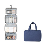 Travel Waterproof Foldable Toiletry Bag Cosmetic Bag with Hook