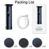 Smart Digital Display USB Charging Foot Grinder Exfoliating Electric Pedicure(Black)