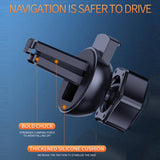 Infrared Magnetic Car Wireless Charging Phone Bracket with Micro USB + 8 Pin + Type-C / USB-C