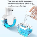 Automatic Induction Detergent Disinfection Home Foam Soap Dispenser, Style: Bubble(White)