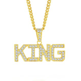 King Exaggerated Hip Hop Style Necklace Collarbone Chains