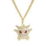 Elf Exaggerated Hip Hop Style Necklace Collarbone Chains