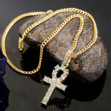 Cross Exaggerated Hip Hop Style Necklace Collarbone Chains
