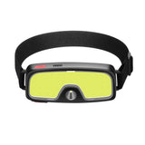 USB Charging Dual Light Source COB Headlight Camping Riding Running Headlight(Glasses Type)