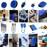 30 in 1 Car Wash Waterproof Gloves Wheel Hub Cleaning Brush