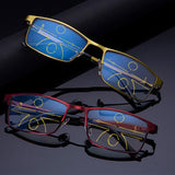 Progressive Multifocal Presbyopic Glasses Anti-blue Light Mobile Phone Glasses