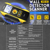 FNIRSI WD-01 Multifunctional Load-Bearing Wall Wire Metal Detector Dark Line Scanner
