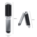 Massage Air Cushion Mirror Integrated Portable Folding Comb