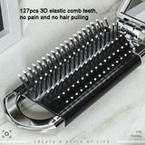 Massage Air Cushion Mirror Integrated Portable Folding Comb