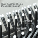 Massage Air Cushion Mirror Integrated Portable Folding Comb