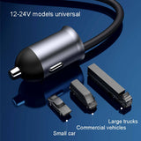 Yesido Y53 QC3.0 Car Charger 97W Five Ports Fast Charged(Black)