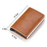 HUMERPAUL RFID Anti-Magnetic Automatic Card Set Credit Card Box Coin Bag