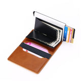 HUMERPAUL RFID Anti-Magnetic Automatic Card Set Credit Card Box Coin Bag