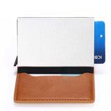 HUMERPAUL RFID Anti-Magnetic Automatic Card Set Credit Card Box Coin Bag