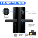 Tuya Smart WiFi Password Fingerprint Electronic Door Lock