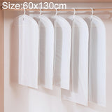 Thicken Solid PEVA Clothing Dust Cover with Zipper(Transparent)