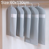 Thicken Solid PEVA Clothing Dust Cover with Zipper(Light Gray)