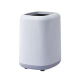 Household Kitchen Office Double-layer Trash Can(Grey)