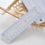 Soft Plastic Sewing Ruler Measuring Needle Ruler Yarn DIY Knitting Tool