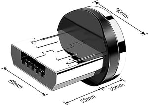 Cafele Micro USB Multi magnetisk adapter Magnetstik til magnetisk opladningskabel B-082