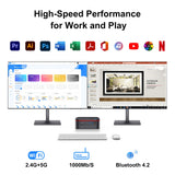 Blackview MP60 Mini PC, 16GB+512GB, Windows 11 Pro Intel Jasper Lake N5095 up to 2.9GHz , EU Plug (Black)