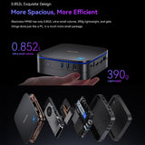 Blackview MP60 Mini PC, 16GB+512GB, Windows 11 Pro Intel Jasper Lake N5095 up to 2.9GHz , EU Plug (Black)