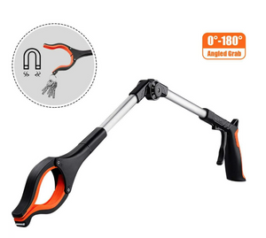 Tacklife Upgrade Reacher Grabber Tool, 0°-180° Angled Arm, 90° Rotating Head, RG01