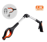 Tacklife Upgrade Reacher Grabber Tool, 0°-180° Angled Arm, 90° Rotating Head, RG01