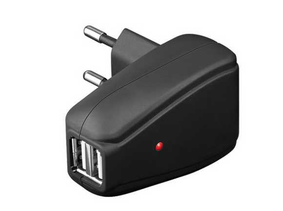 GooBay Travel charger 2 x USB