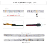 5M 2835SMD No Waterproof Light With 44 Key Remote Control RGB LED Light Strip