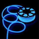 LED Neon Light Flexible DIP IP67 Waterproof Rope Light 2 Wires, AC 220-240V 600LEDs 5m