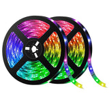 YWXLight 10m SMD 5050 Waterproof Bluetooth Control RGB LED Light Strip, US Plug