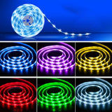 10m 180 LEDs SMD 5050 LED RGB Light Strip with WIFI Remote Control (Color:Waterproof Size:EU Plug)