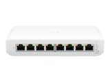 Ubiquiti UniFi Switch Lite USW-Lite-8-POE - Switch - Administreret - 8 x 10/100/1000 (4 PoE+) - PoE+ (52 W)