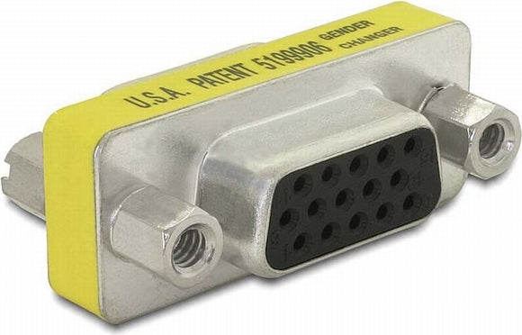 DELOCK Adapter Gender Changer VGA-Bu. > VGA- F/F