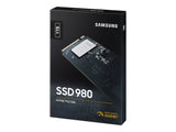 Samsung 980 MZ-V8V1T0BW - SSD - krypteret - 1 TB - intern - M.2 2280 - PCIe 3.0 x4 (NVMe) - 256-bit AES