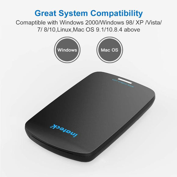 Inateck FEU3NS-1E 2.5 Inch USB 3.0 Hard Drive Enclosure External SATA HDD and SSD Case