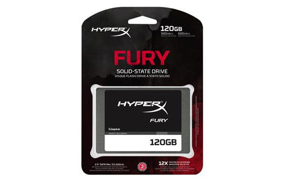 KINGSTON 120GB HyperX FURY SSD SATA3 2.5