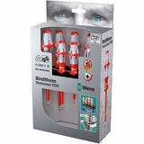 WERA Schrewdriverset 7 pcs, 3160 i/7 Rack (skrúðubløð)