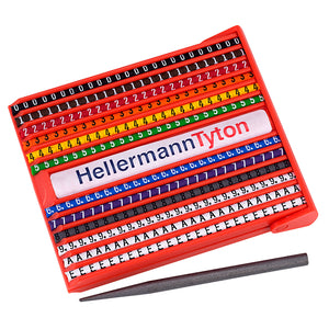 HELLERMANNTyton CABLE MARKER, 1.3-2.8MM (HG1-3CASS)